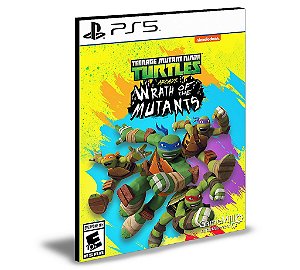 Teenage Mutant Ninja Turtles Arcade Wrath of the Mutants Ps5 Mídia Digital