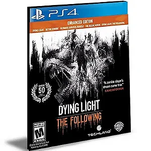 Dying Light The Following Edição Aprimorada Portugues Ps4 e Ps5 Psn Mídia Digital