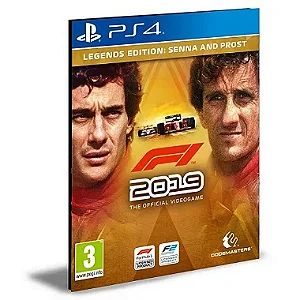 F1 2019 Legends Edition Senna and Prost Ps4 e Ps5 Psn Mídia Digital