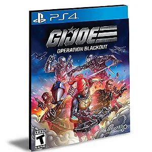 GI Joe Operação Blackout Ps4 e Ps5 Psn Mídia Digital