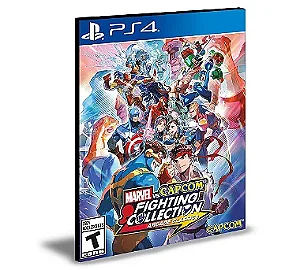 MARVEL vs. CAPCOM Fighting Collection Arcade Classics Ps4 e Ps5 Mídia Digital