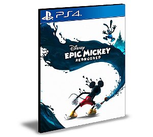 Disney Epic Mickey Rebrushed Ps4 Mídia Digital
