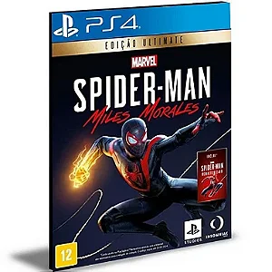 Marvel's Spider-Man: Miles Morales Ultimate Edition Ps4 Mídia Digital