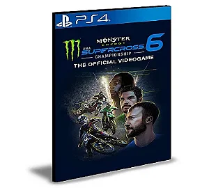 Monster Energy Supercross - The Official Videogame 6 PS4 Mídia Digital