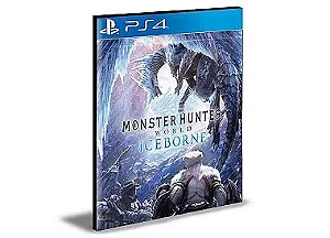 Monster Hunter World + DLC Iceborne PS4 e PS5 MÍDIA DIGITAL
