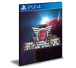 EARTH DEFENSE FORCE 6 Ps4 Mídia Digital