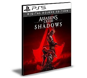Assassin's Creed Shadows Digital Deluxe Edition PS5 Mídia Digital