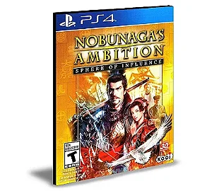 NOBUNAGA'S AMBITION Sphere of Influence Ps4 Mídia Digital