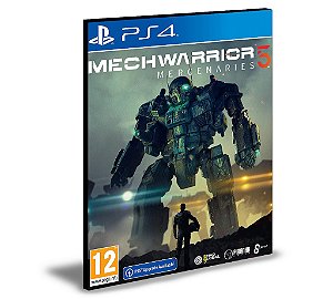MechWarrior 5 Mercenaries Ps4 e PS5 Mídia Digital