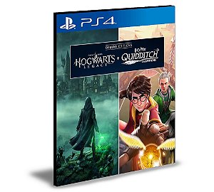 Hogwarts Legacy + Harry Potter Quidditch Champions Digital Deluxe PS4 MÍDIA DIGITAL