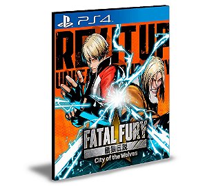 Fatal Fury City of the Wolves Ps4 Mídia Digital