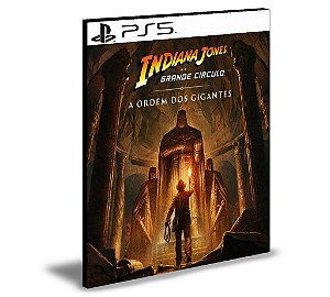 DLC Indiana Jones e o Grande Círculo A Ordem dos Gigantes Ps5 Mídia Digital