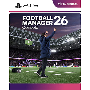Football Manager 26 - Ps5 - Console Edition Mídia Digital