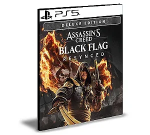 Assassin's Creed Black Flag Resynced Edição Deluxe Ps5 Mídia Digital