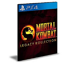 Mortal Kombat Legacy Kollection Ps4 Mídia Digital