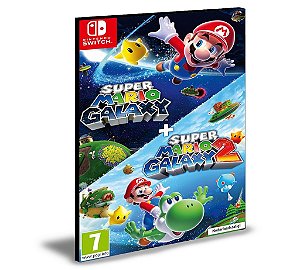 Super Mario Galaxy + Super Mario Galaxy 2 Nintendo Switch Mídia Digital