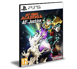 MY HERO ACADEMIA All’s Justice Ps5 Mídia Digital