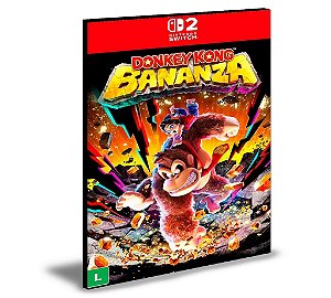 Donkey Kong Bananza Nintendo Switch 2 Mídia Digital