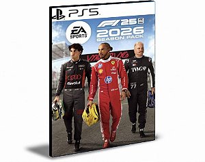 F1 25 + PACOTE DA TEMPORADA 2026 Ps5 Mídia Digital