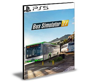 Bus Simulator 27 PS5 Mídia Digital