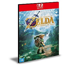 The Legend of Zelda Ocarina of Time Nintendo Switch 2 Mídia Digital