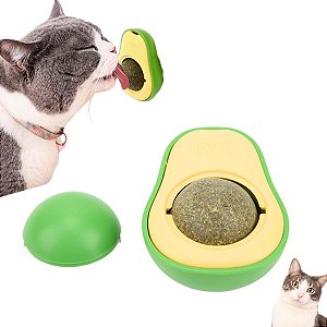 Abacate de Brinquedo para Gatos com Catnip Erva Gato Natural