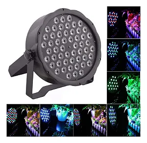 Canhão Jogo De Luz Refletor Rgbw Projetor 54 Dmx 127/220v