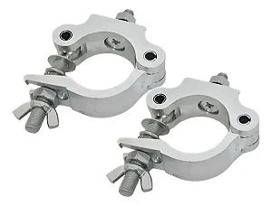 2x Algema Clamp Garra Forte Q30 Treliça Iluminação Al25 Al30