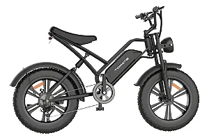 Bicicleta Elétrica 750w Bateria Potente 18ah Ate 45km/h Cor Preto