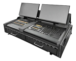Mesa Controladora Wing + Fader Com 2 Telas + Minipc 127/220v