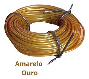 5 Rolos Fio Plástico Pvc Cordinha Cadeira De Área Reforçada