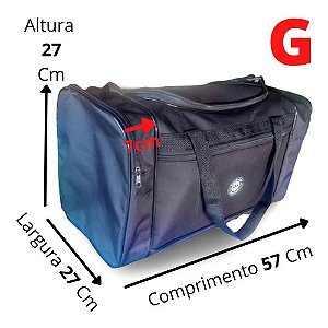 Kit Dia das Mães 3 Mala Bolsa Sacola Viagem Reforçada P M G