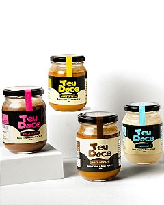 4 potes Linha Tradicional