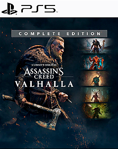 ASSASSINS CREED VALHALLA COMPLETE EDITION - PS5 - MÍDIA DIGITAL