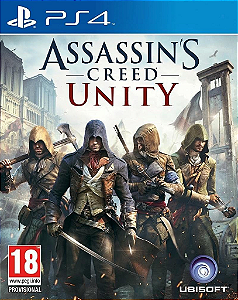 ASSASSINS CREED UNITY - PS4 - MÍDIA DIGITAL