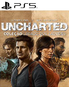 UNCHARTED COLEÇÃO: LEGADO DOS LADRÕES - PS5 - MÍDIA DIGITAL