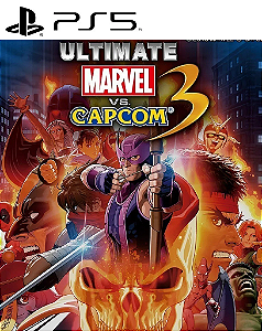 ULTIMATE MARVEL VS CAPCOM 3 - PS5 - MÍDIA DIGITAL