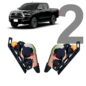 Catraca Fixa - Hilux (2016-2026) – Kit 2 Unidades | RastroFix
