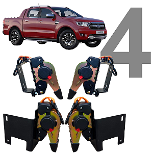 Catraca Fixa - Ranger (2012-2023) – Kit 4 Unidades | RastroFix