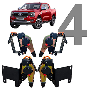 Catraca Fixa - Ranger (2024-2026) – Kit 4 Unidades | RastroFix