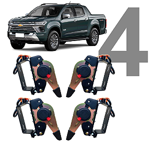 Catraca Fixa - S10 (2017-2026) – Kit 4 Unidades | RastroFix
