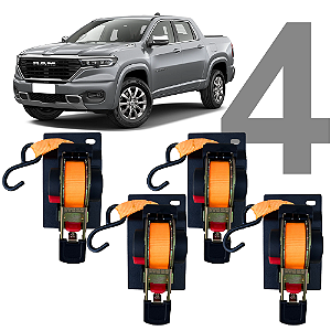 Catraca Fixa - Rampage (2023-2026) – Kit 4 Unidades | RastroFix