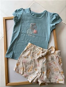 CONJUNTO MENINA COLORITÁ LUXO TAM 3