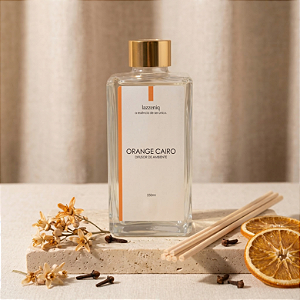 Difusor de Ambiente Premium 250ml Orange Cairo