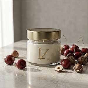 Vela Perfumada Premium 140g Cereja e Avelã