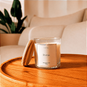 Vela Perfumada Premium 180g Peônia