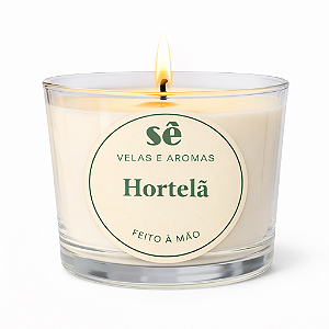 VELA AROMÁTICA HORTELÃ