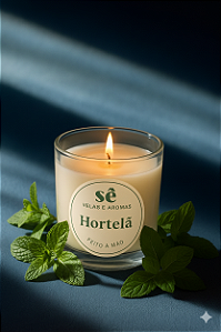 VELA AROMATICA HORTELÃ - 100 G