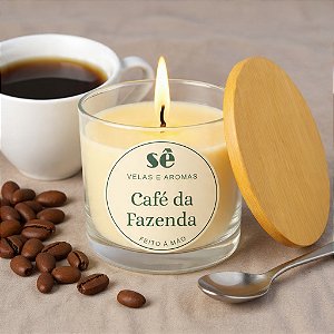 VELA AROMATICA CAFE DA FAZENDA - 100 G