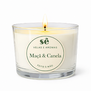 VELA AROMÁTICA MAÇÃ E CANELA